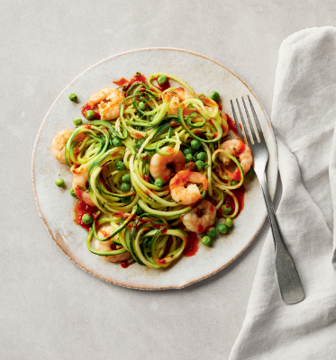 prawns-with-courgette-nduja